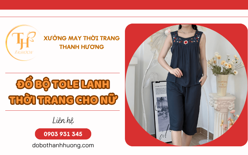 Đồ bộ tole lanh