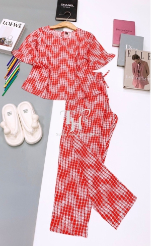 Bộ tole dài tay lỡ Size L 