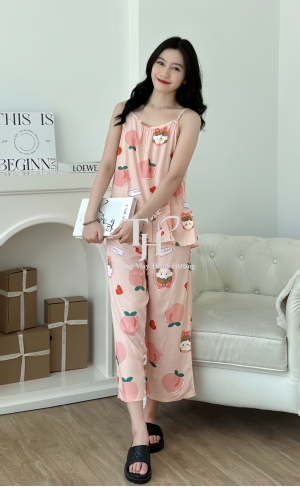 Bộ tole Quần 8 tấc, áo dây mảnh A3