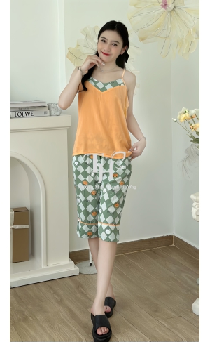 Bộ tole Lửng áo dây mảnh phối A2