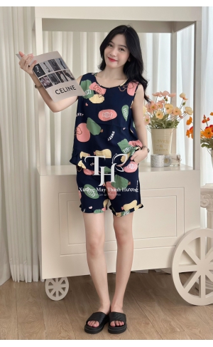 Bộ tole đùi sát nách, bèo vạt A3