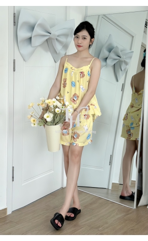 Bộ tole đùi áo dây mảnh A2