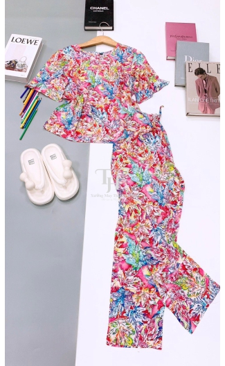 Bộ tole dài tay lỡ Size L 