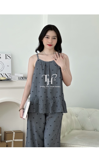 Bộ tole Quần 8 tấc, áo dây mảnh A2