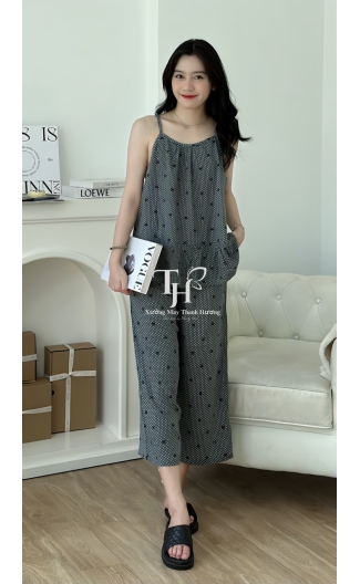 Bộ tole Quần 8 tấc, áo dây mảnh A2