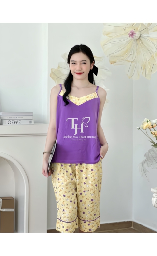 Bộ tole Lửng áo dây mảnh phối A1