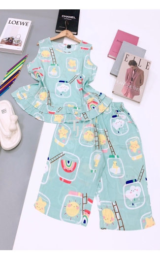 Bộ tole Lửng sát nách, bèo vạt Size XXL