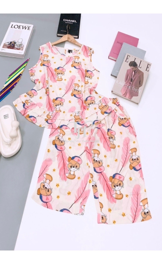 Bộ tole Lửng sát nách, bèo vạt Size Xl