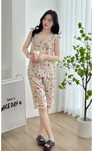 Bộ tole lửng cánh tiên, U viền màu, 3 nút A1