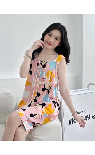 Bộ tole lửng cánh tiên, U viền màu, 3 nút A2