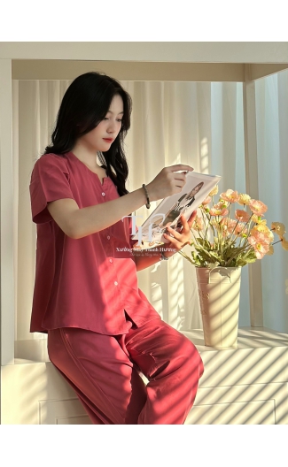 Bộ tole QDTN, cổ V, nút cài A2