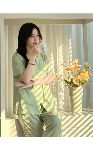 Bộ tole QDTN, cổ V, nút cài A2