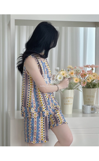 Bộ tole đùi sát nách, bèo vạt A1