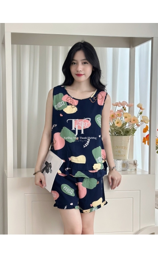 Bộ tole đùi sát nách, bèo vạt A3