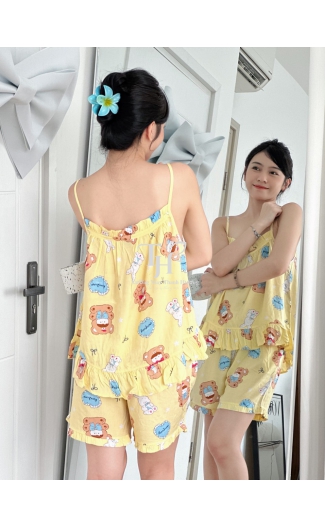 Bộ tole đùi áo dây mảnh A2