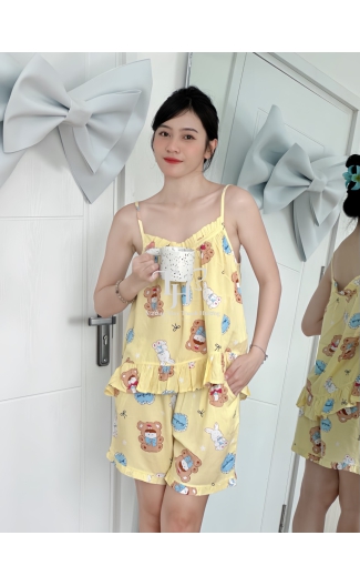 Bộ tole đùi áo dây mảnh A2