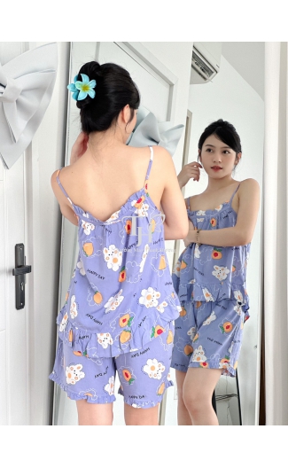 Bộ tole đùi áo dây mảnh A2