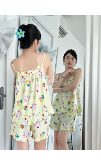 Bộ tole đùi áo dây mảnh A3