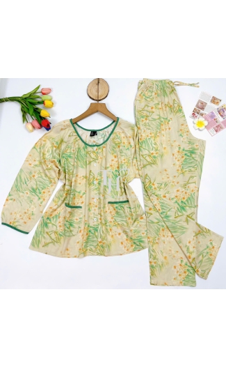 Bộ tole quần dài tay dài (QDTD) viền màu, 2 túi