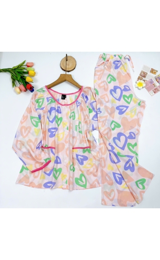 Bộ tole quần dài tay dài (QDTD) viền màu, 2 túi