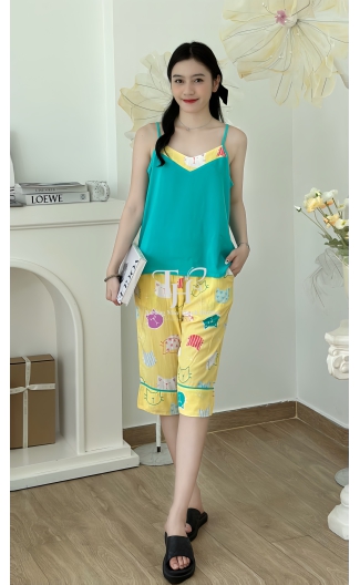 Bộ tole Lửng áo dây mảnh phối A1